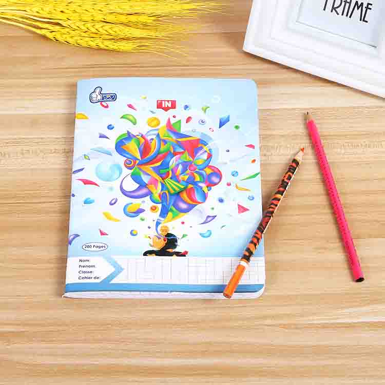Saddle Stitches French Notebook